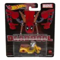 HCP20 Машинка металлическая игрушка Hot Wheels Premium Marvel коллекционная модель премиальная Deadpool Scooter