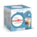 Кофе в капсулах Gimoka Cappuccino Dolce Gusto, кофе, молоко, интенсивность 5, 8 порций, 16 кап. в уп.