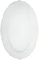 Блюдо овальное 36 см; Bernadotte, декор Деколь, отводка платина, Thun/ БТФ0183