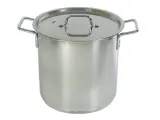 Котел 'Общепит' 50л из нержавеющей стали, d40см h44см, сварная конструкция, клепаные ручки