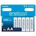 Аккумуляторы Panasonic Eneloop, AA, 2000 мАч, BK-3MCDE/8HH, 8 шт