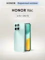 Смартфон HONOR X6c 6+256, Океанический голубой, Ростест, Мобильные сервисы Google (GMS)