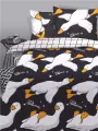 Постельное белье для детей и подростков Твой стиль 2-спальное, Бязь, Гусь обнимусь, Погусим