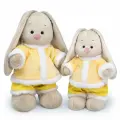 Budi Basa Мягкая игрушка BUDI BASA StS-446 Зайка Ми в желтой шубке 25 см