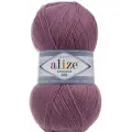 Пряжа Ланаголд 800 Alize (Lanagold 800) упаковка 5 мотков 100 г 800 м. 49% шерсть 51% акрил цвет 440 темная сухая роза