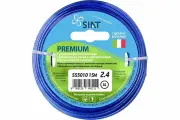 Леска для триммера Круг диаметр 2.4 мм длина 15 м Premium Алюминиум SIAT 555010