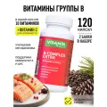 Витамины группы B, комплекс VIDAMIN EXTRA Биотин, Холин, витамины Б для взрослых, 2*60 капсул