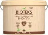 Лак текс Biotex Паркетный ЭКО сверхпрочный бесцветный, глянцевая, 2 л