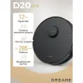 Робот-пылесос с функцией сухой и влажной уборки Dreame D20 Pro, черный