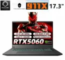 17.3 Игровой ноутбук Thunderobot 911X, Core i7-13620H, RTX 5060, 16ГБ/1ТБ, русская клавиатура, Win11, черный