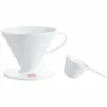 Воронка для пуровер пластик; белый (Hario)