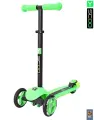 Самокат 3-х кол. Y-SCOO RT TRIO DIAMOND 120 green