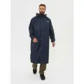 Плащ-дождевик с капюшоном мужской Huntsman ВВЗ для рыбалки, охоты влагозащитный, ткань таффета рипстоп 3000, темно-синий (р.60-62/188)