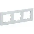 Рамка 3-мест. стекло бел. РУ-3-2-БрБ BRITE IEK (комплект 2 шт)