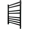 Электрический полотенцесушитель Grois Bruno GR-122 П8, с креплением, RAL9005 черный матовый