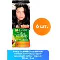 GARNIER Color Naturals стойкая питательная крем-краска для волос, 1 черный, 110 мл - 6 шт