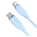 Кабель Baseus Jelly Liquid Silica Gel Fast Charging Data Cable Type-C to Lightning 20W 2m Blue (CAGD020103)