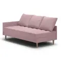 Кушетка WESTENY ART-313 левая 195x94x62, 90x190, 1 место, розовый велюр