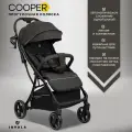 Коляска прогулочная детская Jovola Cooper, легкая, для путешествий, автоматическое складывание, черный