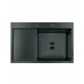Мойка для кухни, раковина для кухни Hoffger 7850R Графит, нержавеющая сталь