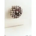 Настенная полка для чайных кружек, дерево павловнии, 120х120см