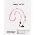Ремешок резинка светло розовый для телефона / обвес для сумки c регулировкой длины от бренда DAPROSTO
