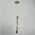 Подвесной светильник дизайнерский светодиодный, золотой, 10 Вт