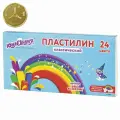 Пластилин 24 цвета Юнландия Юный волшебник, 480г, со стеком (105902), 10 уп.