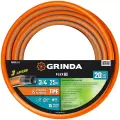 Шланг для полива GRINDA PROLine FLEX 3 3/4 25 м 20 атм из термоэластопласта трехслойны