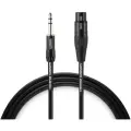 Микрофонный кабель Warm Audio Pro-XLRf-TRSm-6', PRO-серия, длина 1,8 м, XLR/f - TRS/m