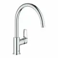 Смеситель для кухни Grohe BauLoop 31368001, хромированный, поворотный излив