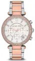 Наручные часы MICHAEL KORS Parker, серебристо-золотистый