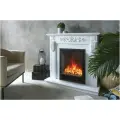 Электрокамин RealFlame Соренто белый с очагом Eugene, пульт ДУ, напольный