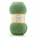 Пряжа BABY BEST (Alize), зеленый - 954, 10% бамбук, 90% акрил, 5 мотков, 100 г, 240 м.