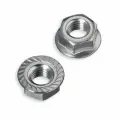 Гайка с прессшайбой М20 DIN6923 оцинкованная (25 шт)
