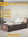 Медицинская кровать MET OMEGA-7 HOME медицинская четырехсекционная кровать с электроприводом. Габариты ложа, мм 2000*900, ЛДСП