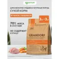 Сухой корм Grandorf Medium & Maxi Junior для юниоров средних и крупных пород Ягненок и индейка, 3 кг х 2 шт.