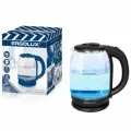 Чайник электрический ERGOLUX ELX-KG05-C02 стеклянный черный,