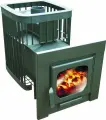 Печь банная Мини Каменка (сетка) удлиненная топка (Варвара)