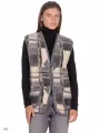 Жилет ИМПЕРИЯ ШЕРСТИ, размер S, серый