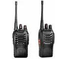 Рации Baofeng BF-888s, LPD, 5W, LED-фонарь, питание от аккумулятора, комплект 2шт, черные