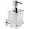 Дозатор для жидкого мыла Aquatek Либра AQ4305CR Хром стекло на стену