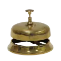 Звонок настольный Секретарский, диам. 9 см AL-82-495 Италия