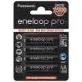 Аккумулятор Ni-Mh 2500 мА·ч Panasonic eneloop pro AA, в упаковке: 4 шт. BK-3HCDE/4CP