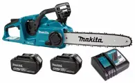 Пила аккумуляторная цепная MAKITA DUC353PT2 (2хАкк 36В 5 А*ч + ЗУ)