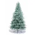 Елка искусственная новогодняя Царь елка Адель, 240 см, литая хвоя, голубая