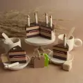 Игровой набор Лавка Гудвина Деревянный Торт, дерево, для детей 1-5 лет
