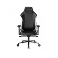Игровое кресло DXRacer Craft CRA/DXL5000/NW, черно-белое, с подголовником