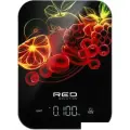 Кухонные весы RED Solution SM726, электронные, настольные, нагрузка: 5 кг, деление: 1 г, функция довешивания