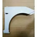 Крыло переднее правое в цвет кузова Hyundai Solaris 1 Хендай Солярис (2010-2017) с отв. под повторитель PGU - WHITE CRYSTAL - Белый